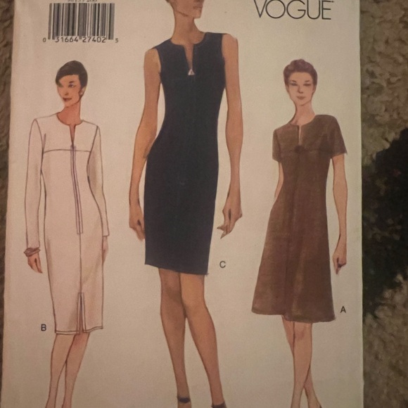 Very easy vogue 9815 pattern for sale - Picture 4 of 4